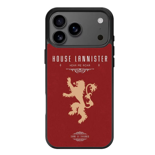 House Lannister Hear Me Roar iPhone 17 Pro Max Case