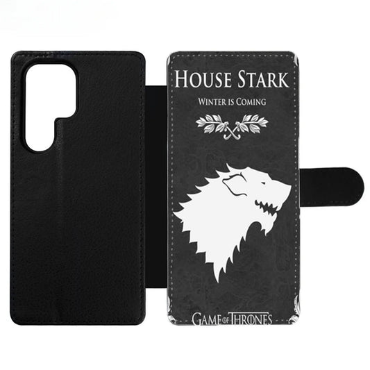 House Stark Game of Thrones Wallet Samsung Case