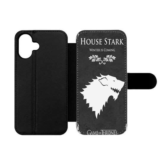 House Stark Game of Thrones Wallet iPhone Case