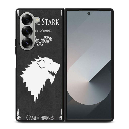 House Stark Game of Thrones Samsung Z Fold 6 Case