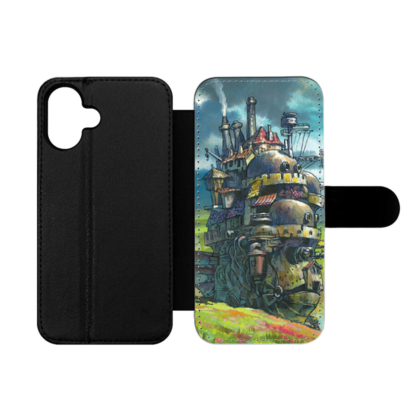 Howls Moving Castle Poster Wallet iPhone Case