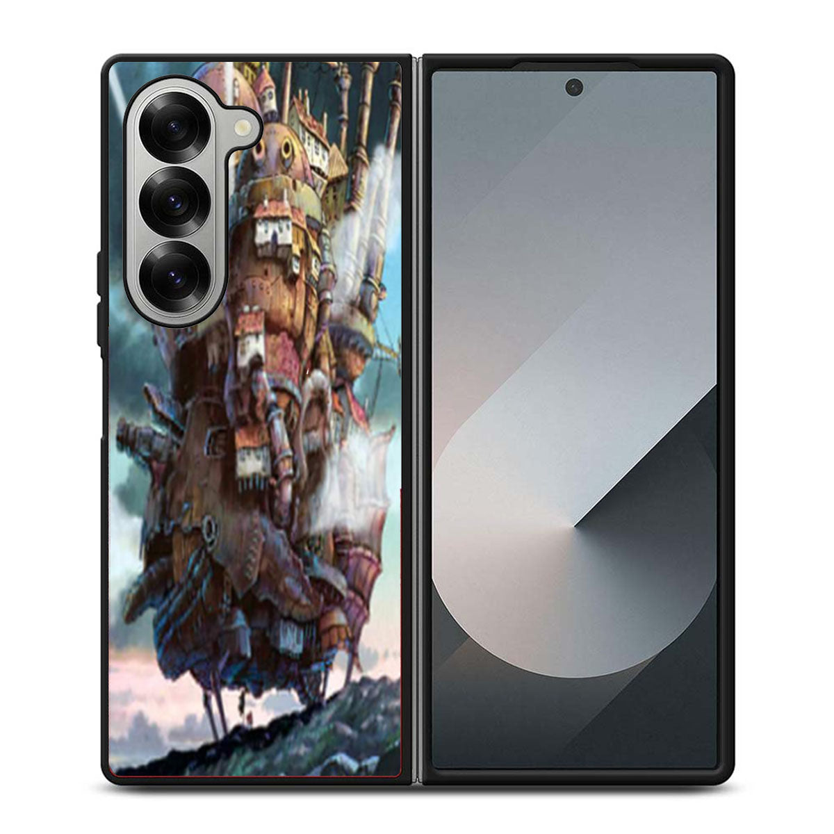 Howls Moving Castle Two Samsung Z Fold 6 Case