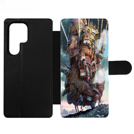 Howls Moving Castle Two Wallet Samsung Case