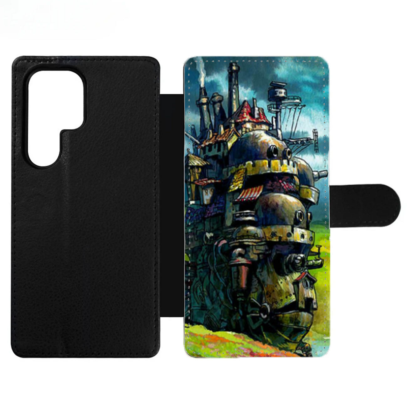 Howls Moving Castle Wallet Samsung Case