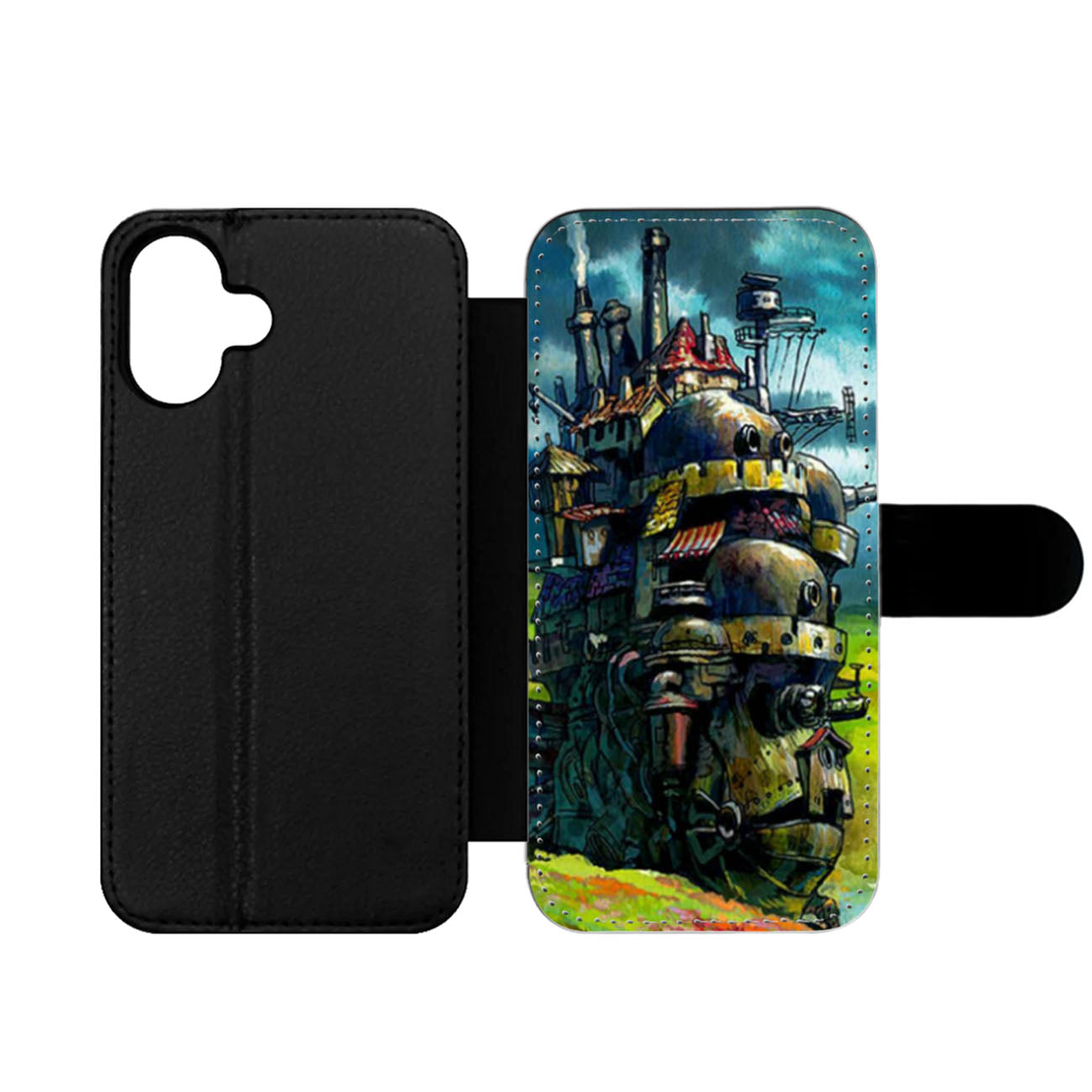 Howls Moving Castle Wallet iPhone Case