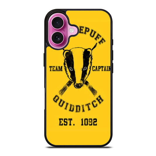 Hufflepuff Team Captain Quidditch iPhone Case Cover