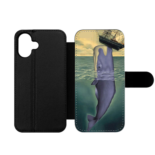 Huge Whale Wallet iPhone Case
