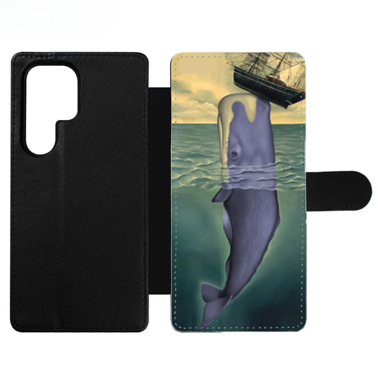 Huge Whale Wallet Samsung Case