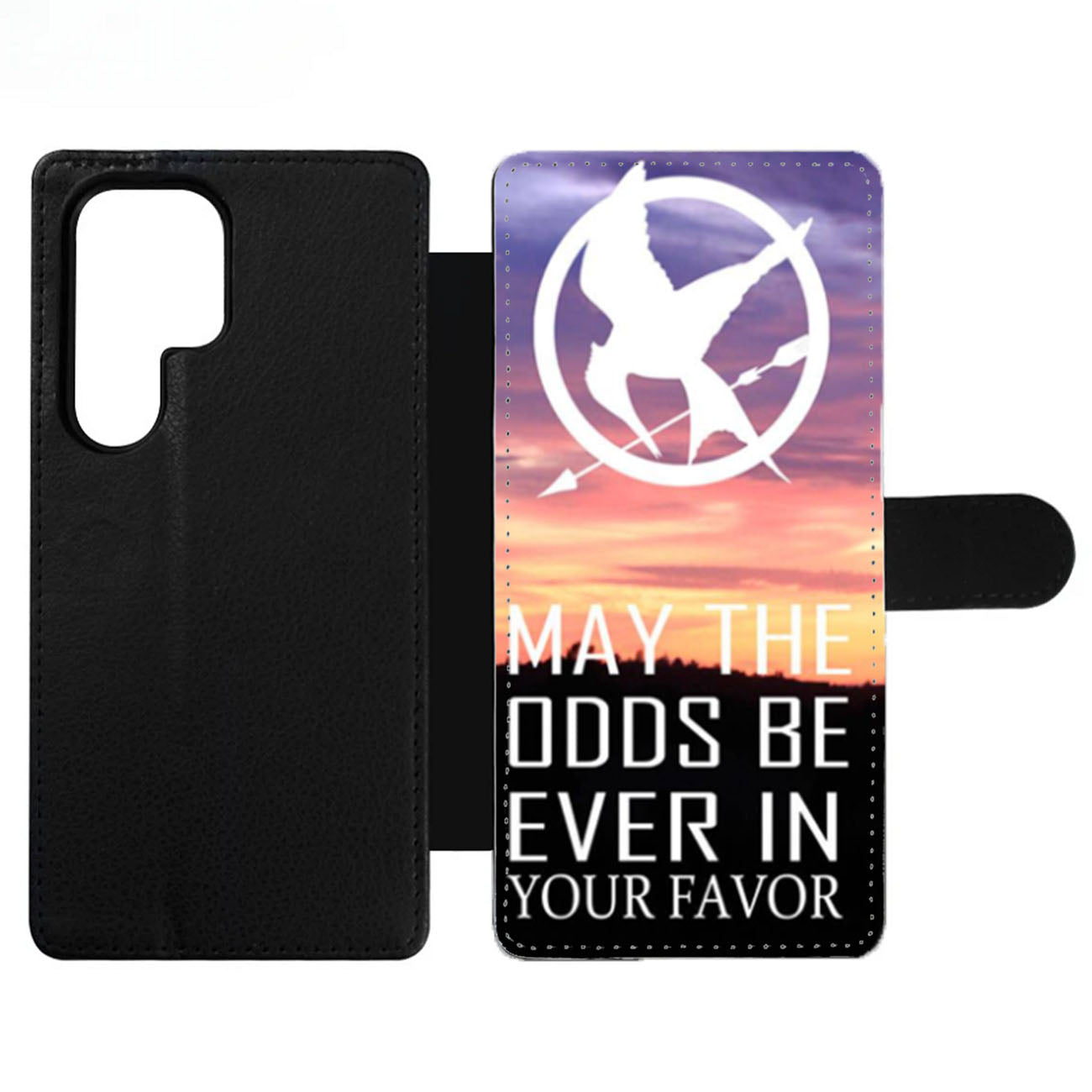 Hunger Games Catching Fire Quotes Wallet Samsung Case