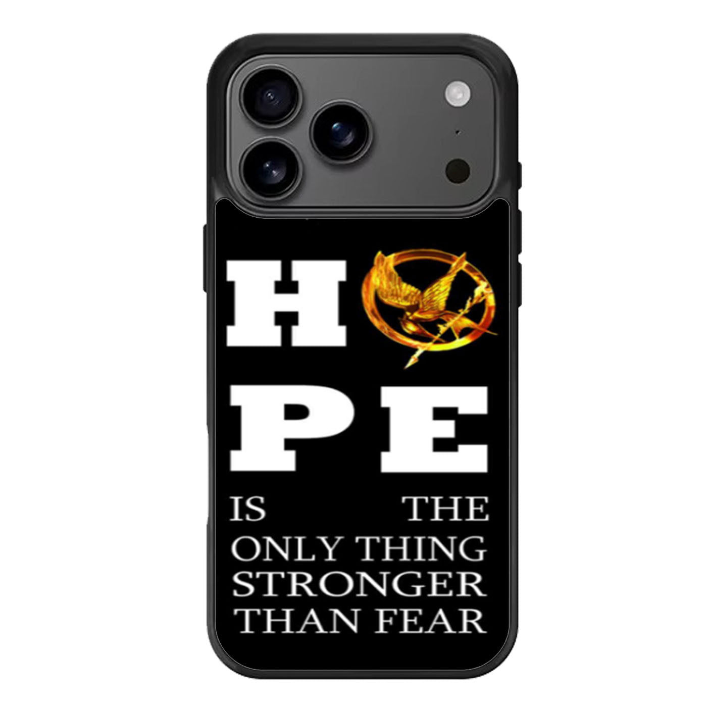 Hunger Games Hope Quotes iPhone 17 Pro Max Case