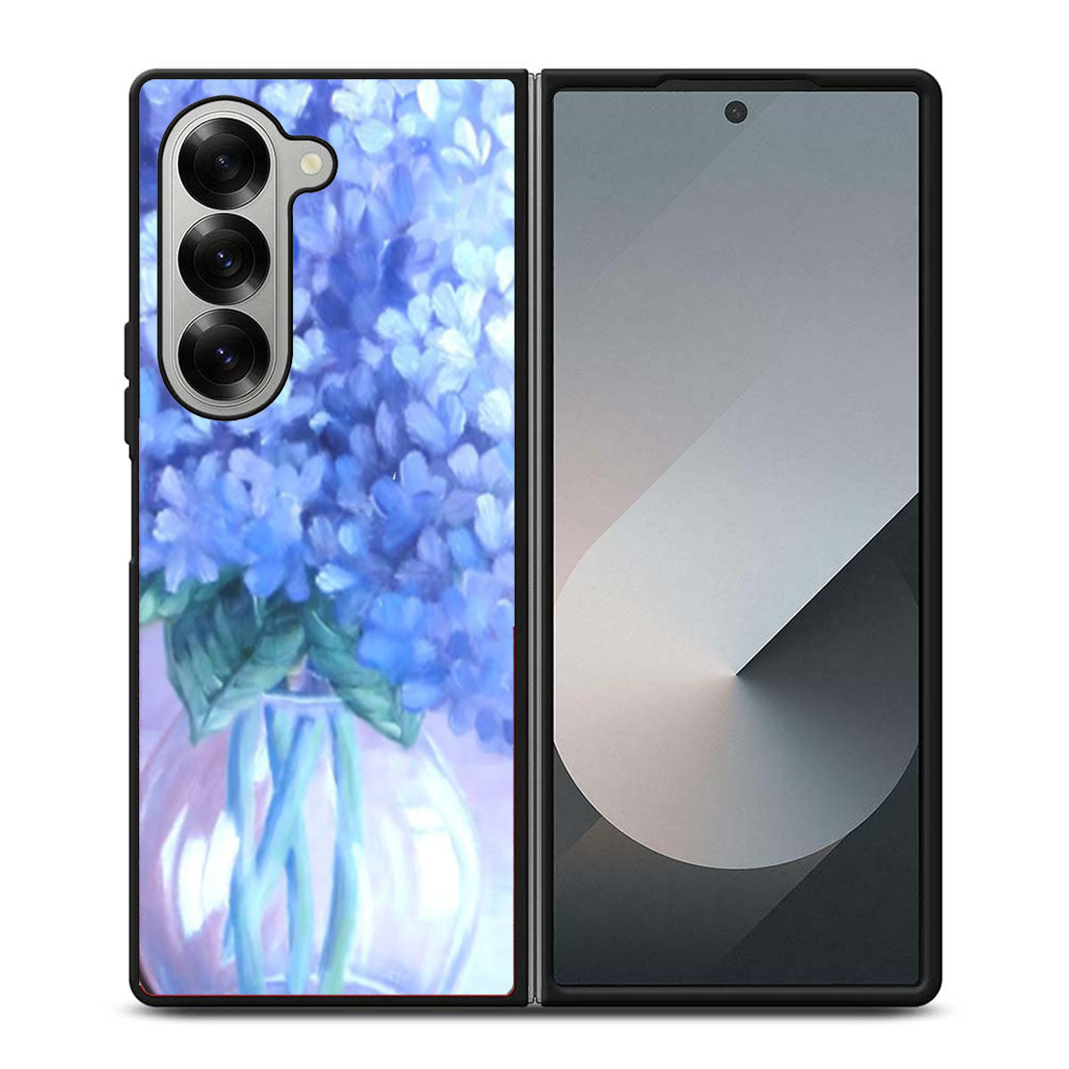 Hydrangea Painting Samsung Z Fold 6 Case