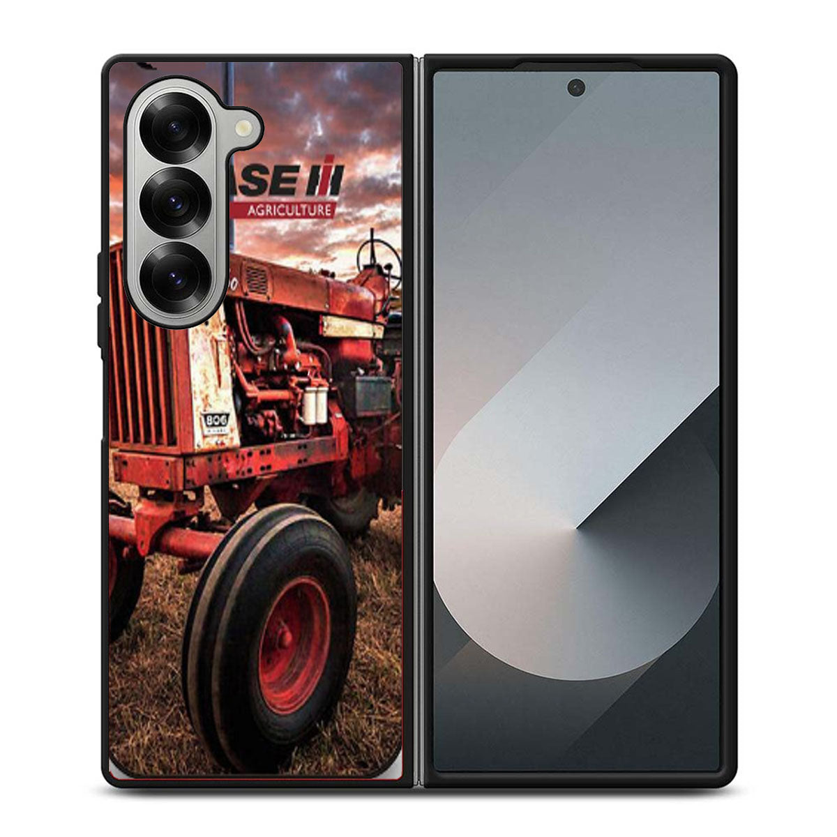 IH INTERNATIONAL HARVESTER RETRO TRACTOR Samsung Z Fold 6 Case