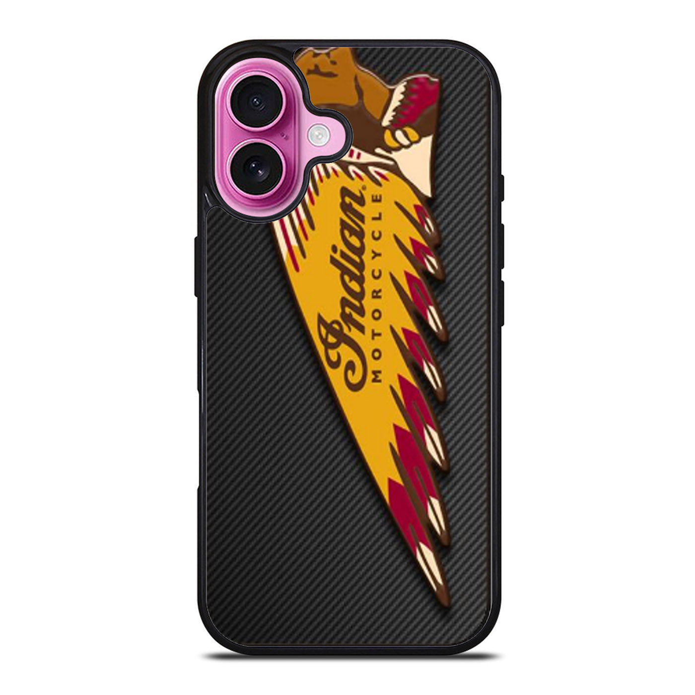 INDIAN MOTOR CYCLE CARBON LOGO iPhone Case Cover