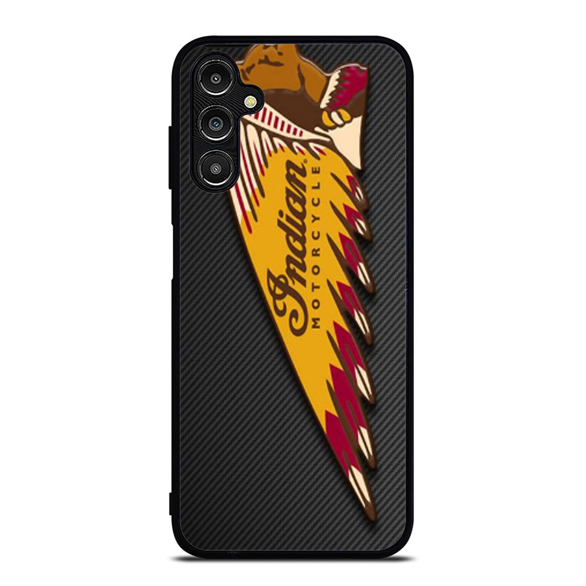 INDIAN MOTOR CYCLE CARBON LOGO Samsung A16 Case