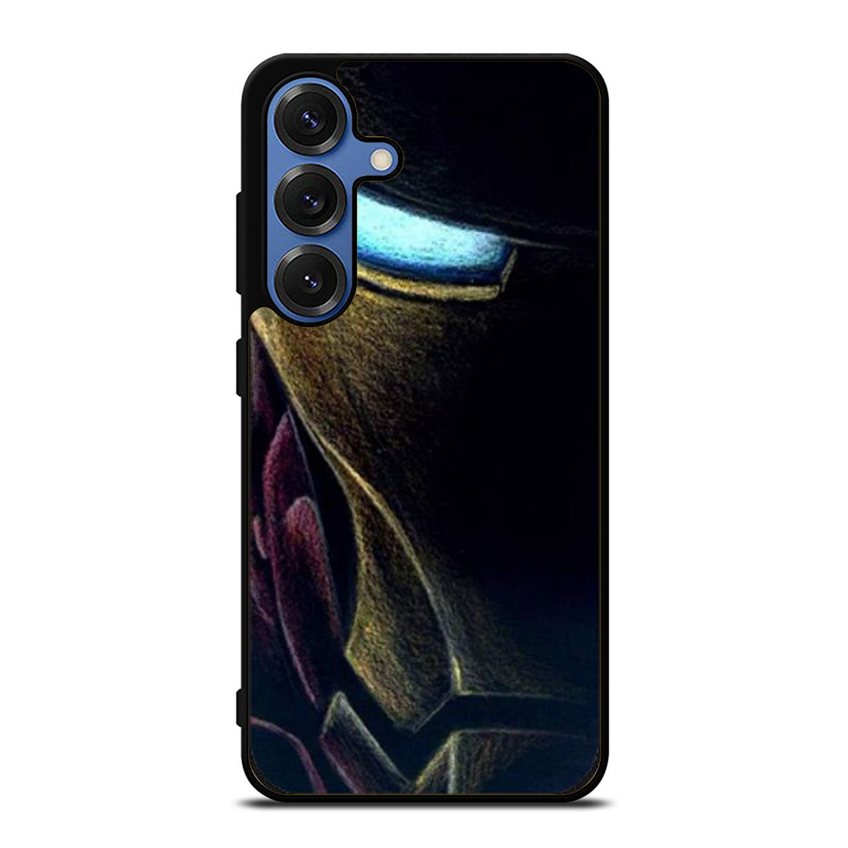 IRONE MAN AVENGERS FACE ART Samsung S25 Ultra Case
