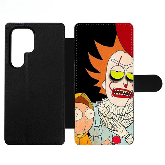 IT RICK AND MORTY Wallet Samsung Case