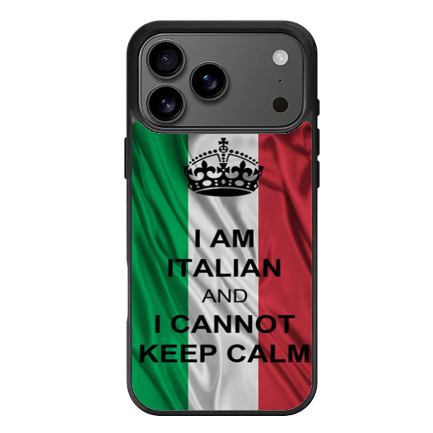 I Am Italian And I Can Not Keep Calm iPhone 17 Pro Max Case
