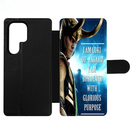 I Am Loki of Asgard Thor Wallet Samsung Case