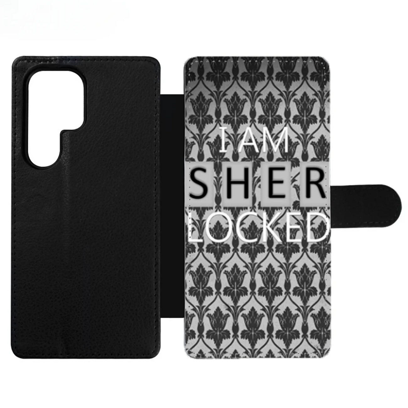I Am Sherlocked Wallet Samsung Case