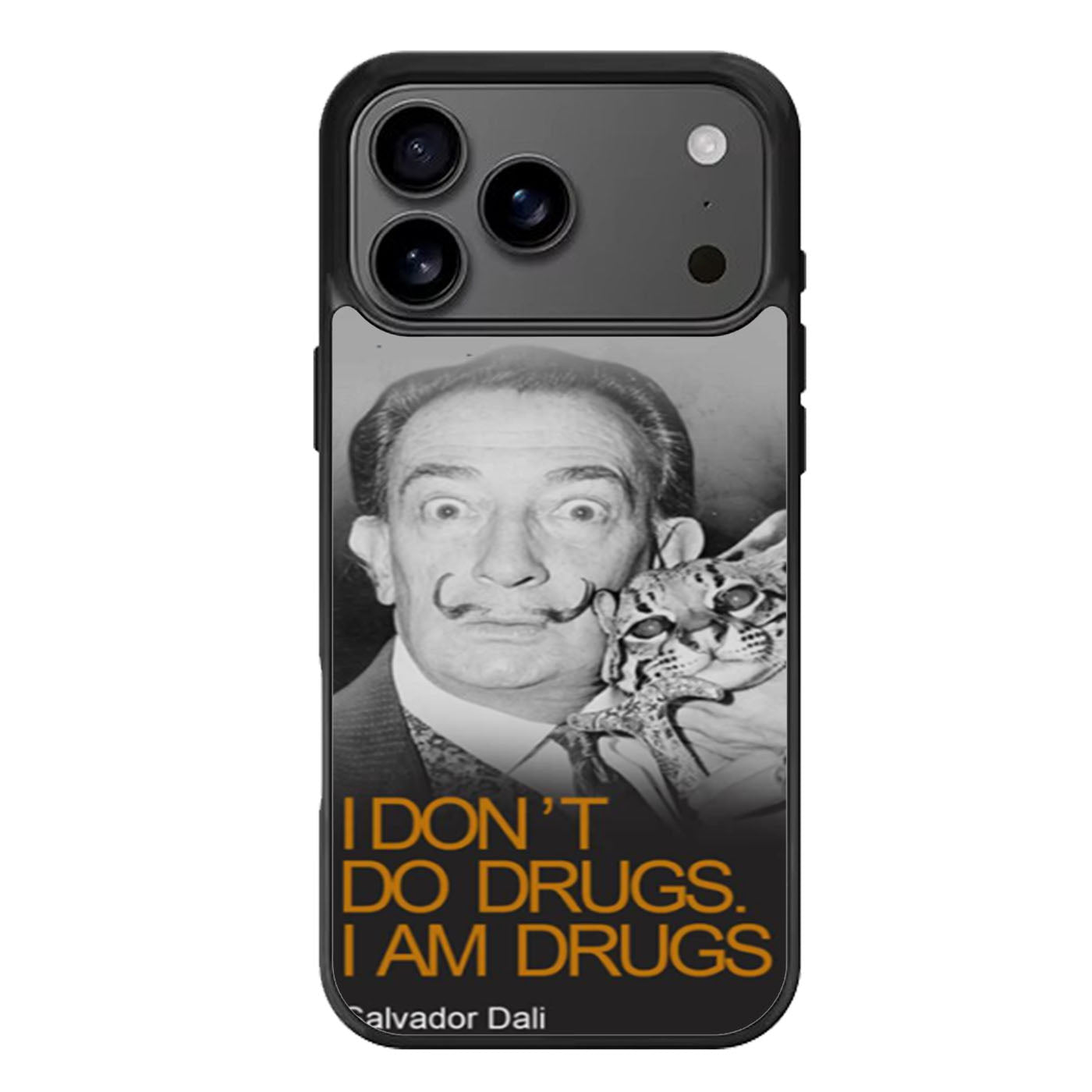 I Dont Do Drugs I Am Drugs Salvador Dali iPhone 17 Pro Max Case