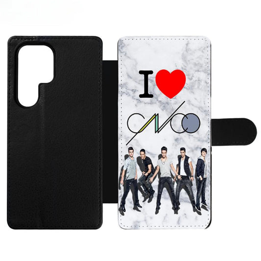 I LOVE CNCO MARBLE Wallet Samsung Case