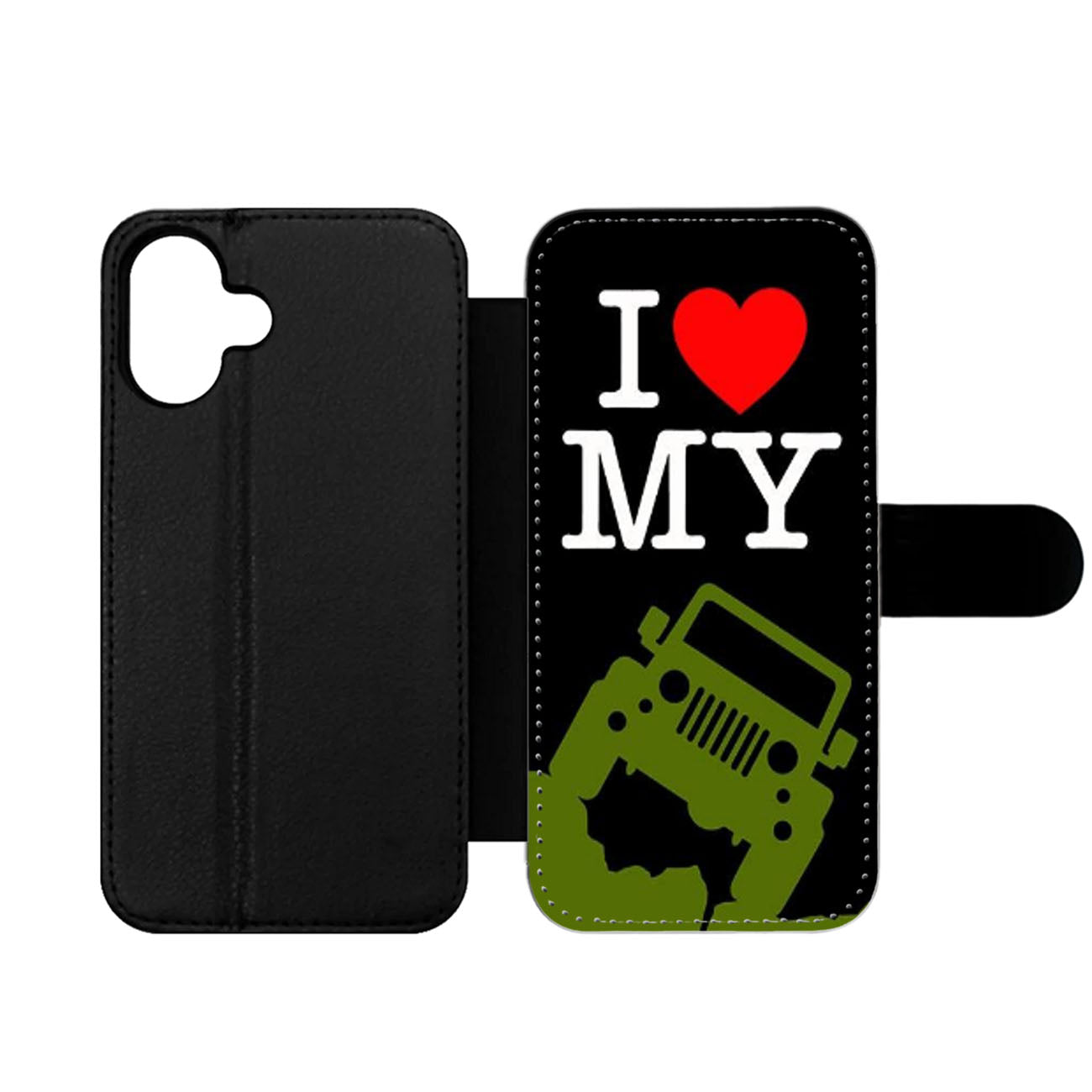 I LOVE MY JEEP Wallet iPhone Case