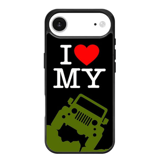 I LOVE MY JEEP iPhone Air Case