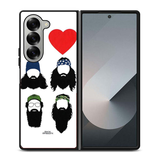 I Love Duck Dynasty Samsung Z Fold 6 Case