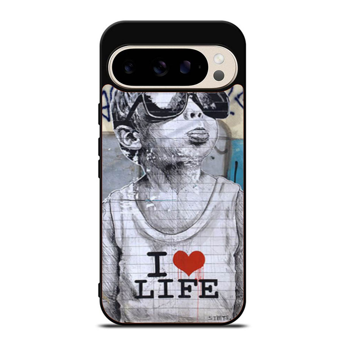 I Love Life Graffiti Google Pixel 9 Pro Case