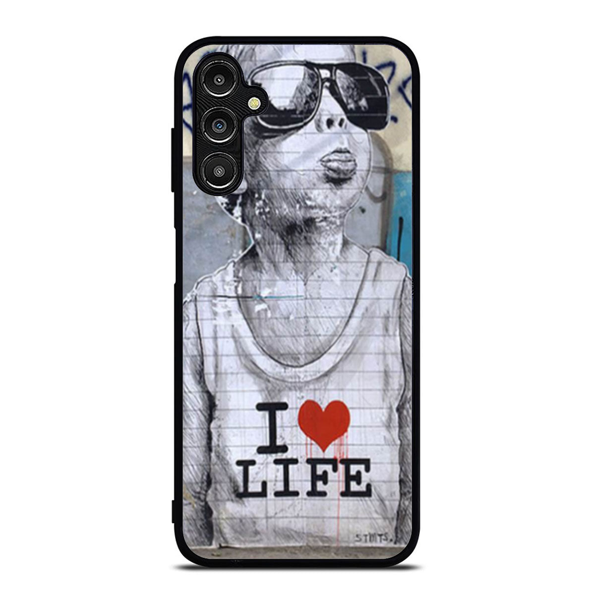 I Love Life Graffiti Samsung A16 Case