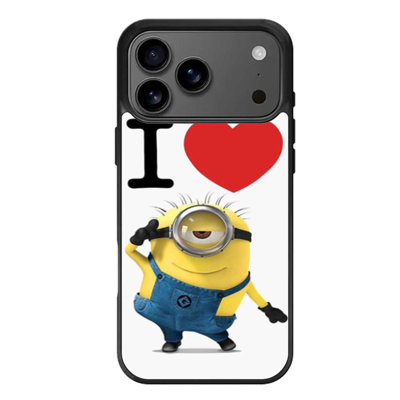 I Love Minions iPhone 17 Pro Max Case