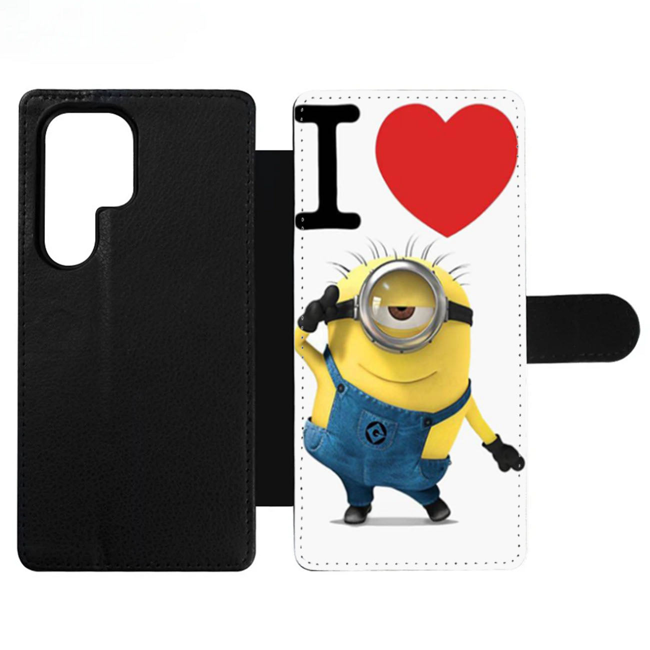 I Love Minions Wallet Samsung Case