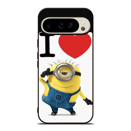 I Love Minions Google Pixel 9 Pro Case