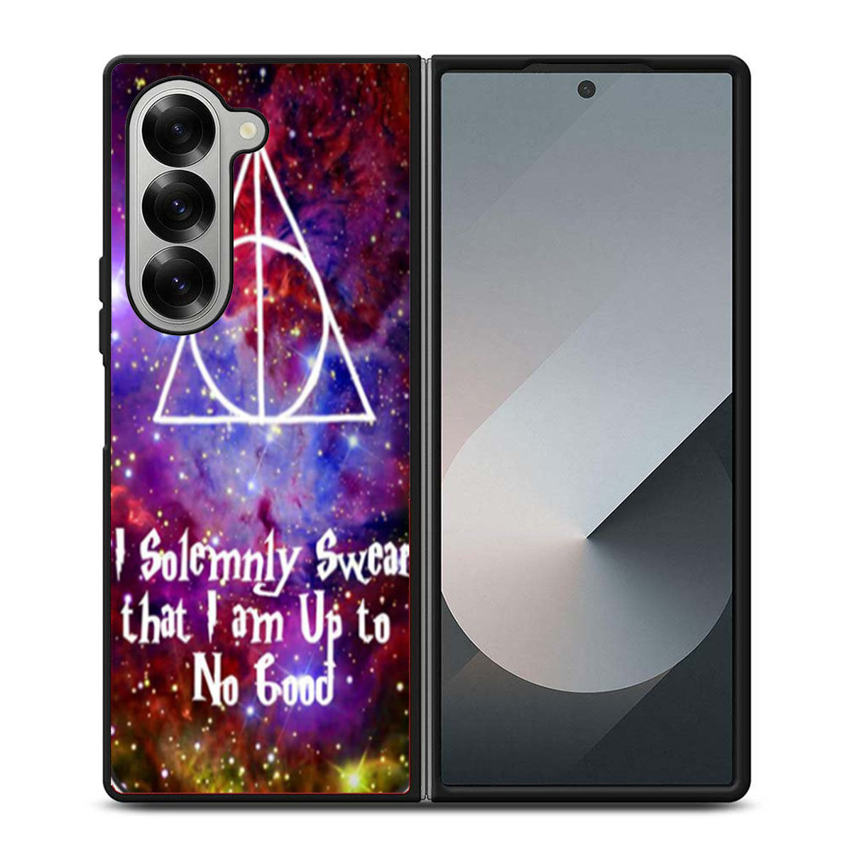 I Solemnly Swear That I Am Harry Potter Galaxy Samsung Z Fold 6 Case