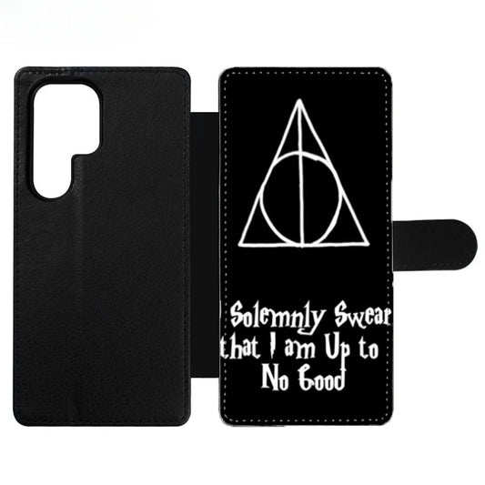 I Solemnly Swear That I Am Harry Potter Two Wallet Samsung Case