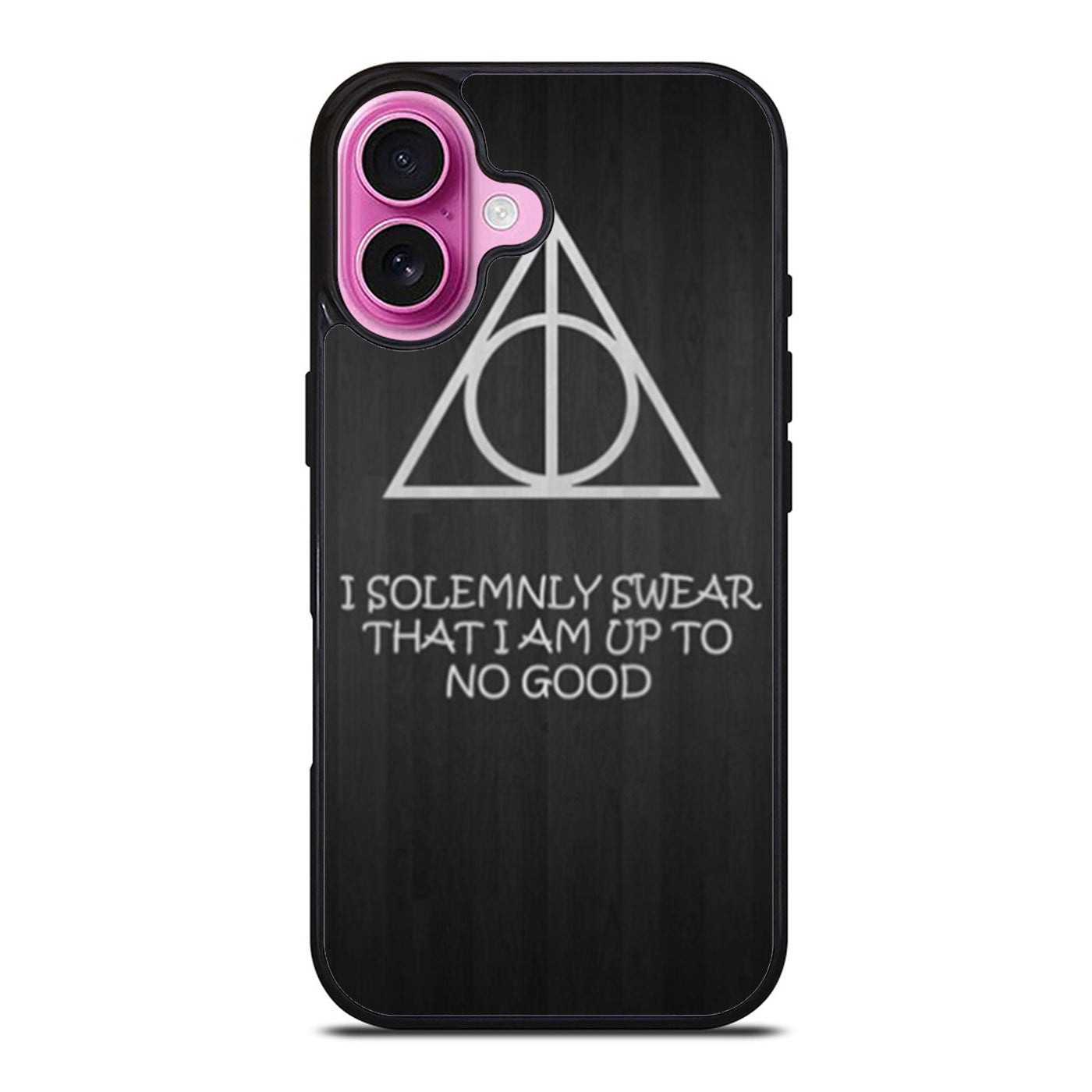 I Solemnly Swear That I Am Harry Potter Wood iPhone Case Cover