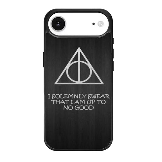 I Solemnly Swear That I Am Harry Potter Wood iPhone Air Case