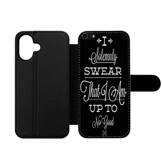 I Solemnly Swear That I Am Harry Potter Wallet iPhone Case