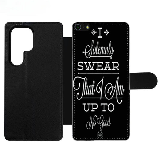 I Solemnly Swear That I Am Harry Potter Wallet Samsung Case