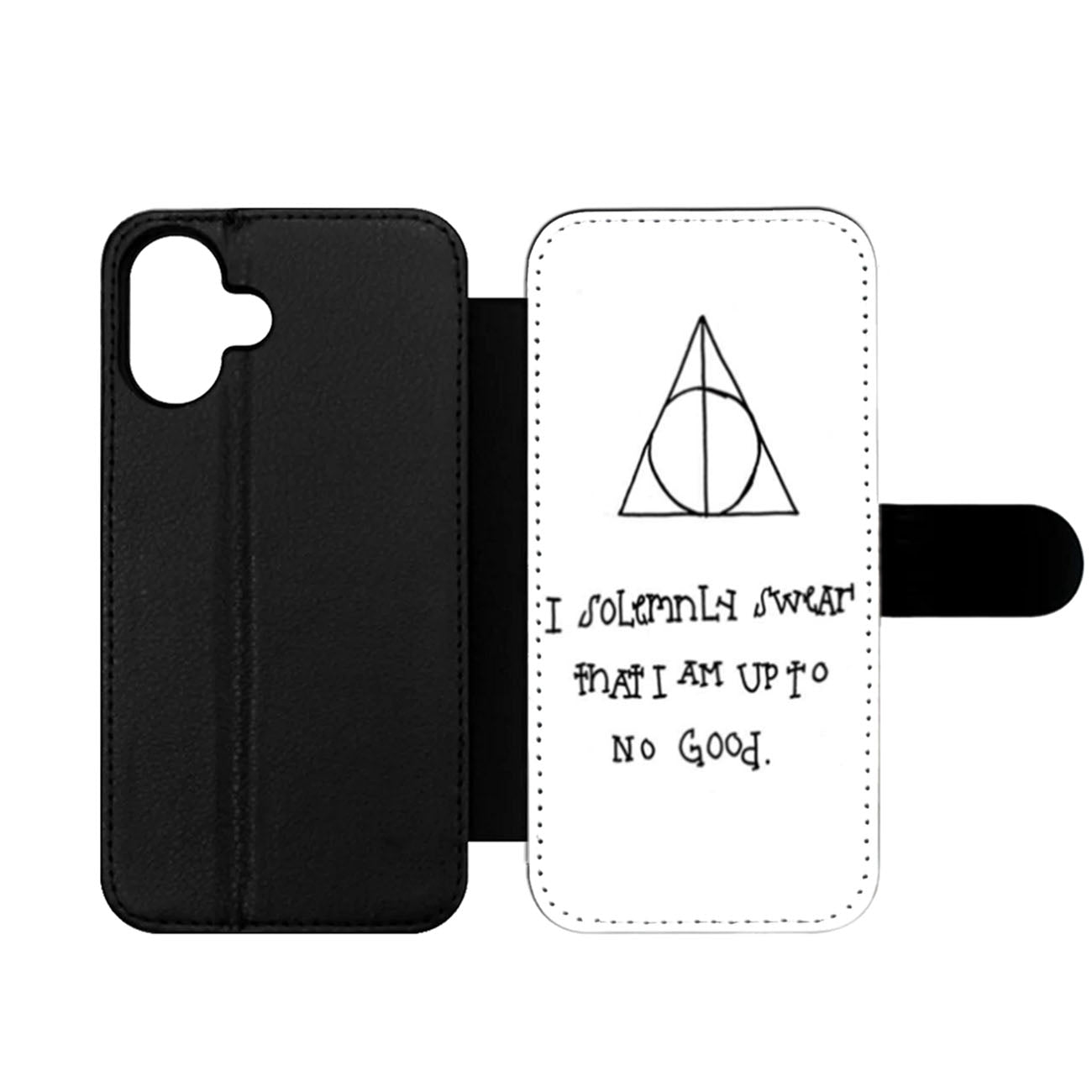 I Solemnly Swear That I am Harry Potter Three Wallet iPhone Case