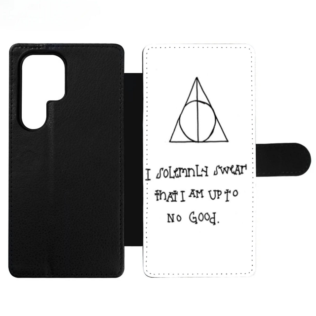 I Solemnly Swear That I am Harry Potter Three Wallet Samsung Case
