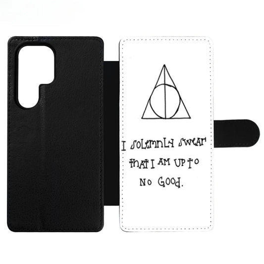 I Solemnly Swear That I am Harry Potter Three Wallet Samsung Case