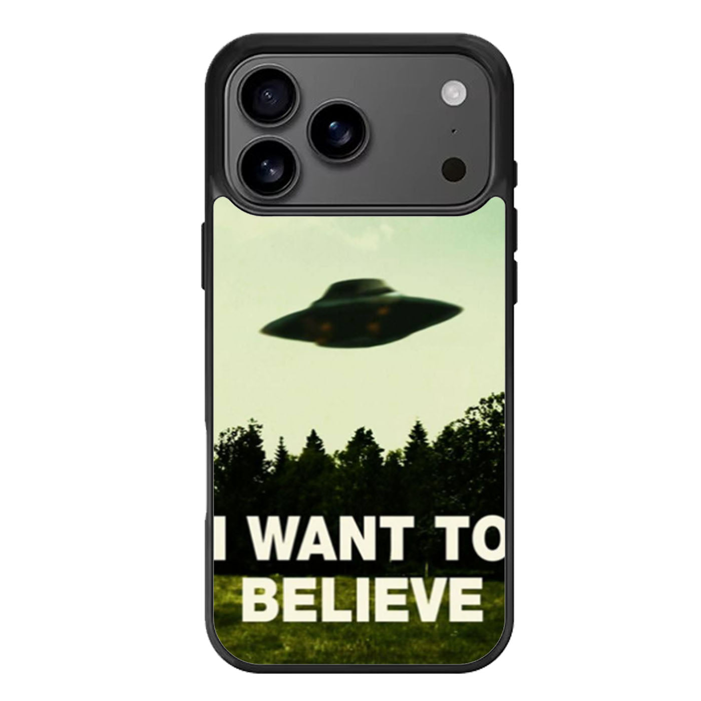 I Want To Believe iPhone 17 Pro Max Case