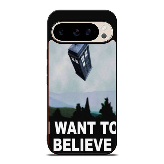 I Want to Believe Tardis Box Google Pixel 9 Pro Case