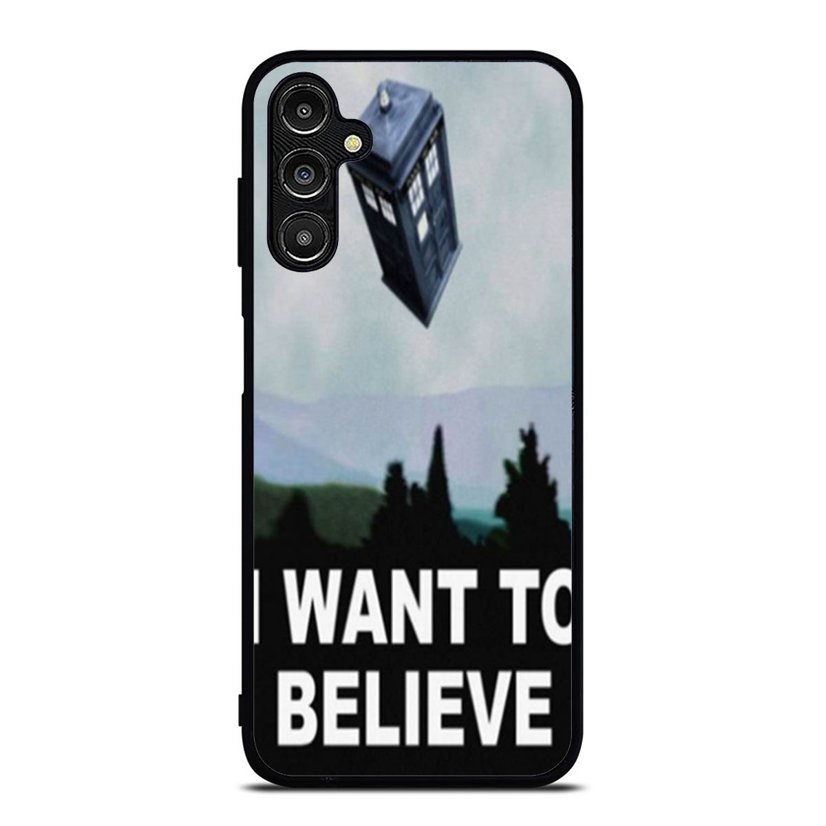 I Want to Believe Tardis Box Samsung A16 Case