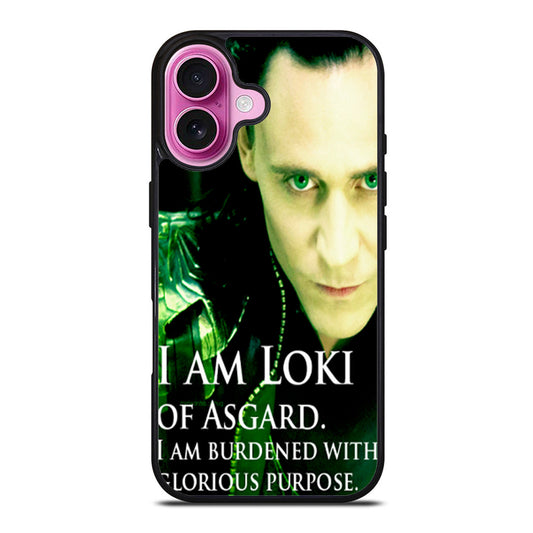 I am Loki of Asgard Thor Design iPhone Case Cover