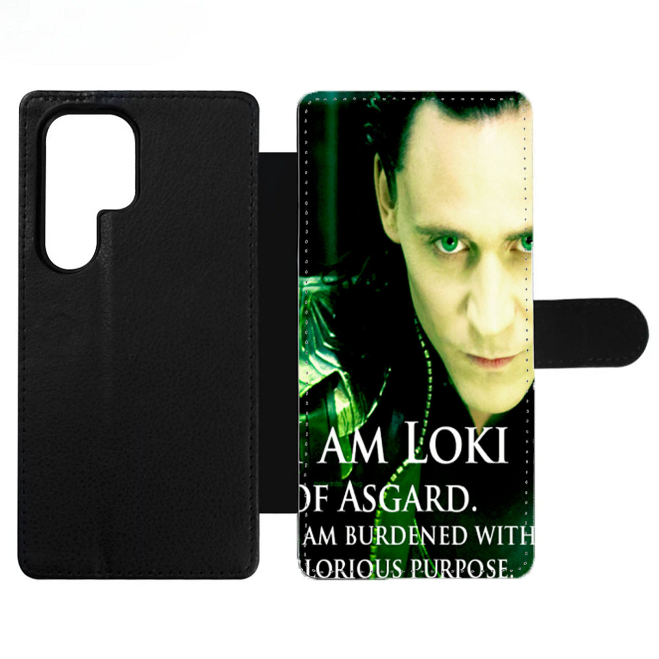 I am Loki of Asgard Thor Design Wallet Samsung Case