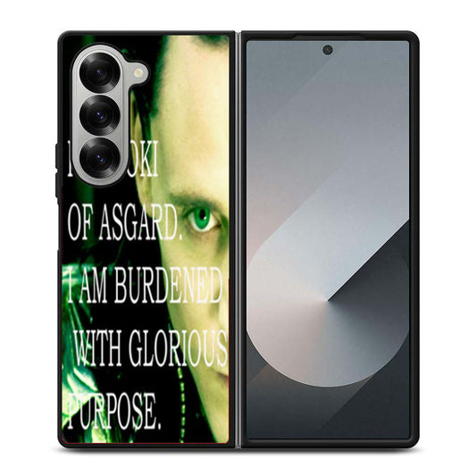 I am Loki of Asgard Samsung Z Fold 6 Case