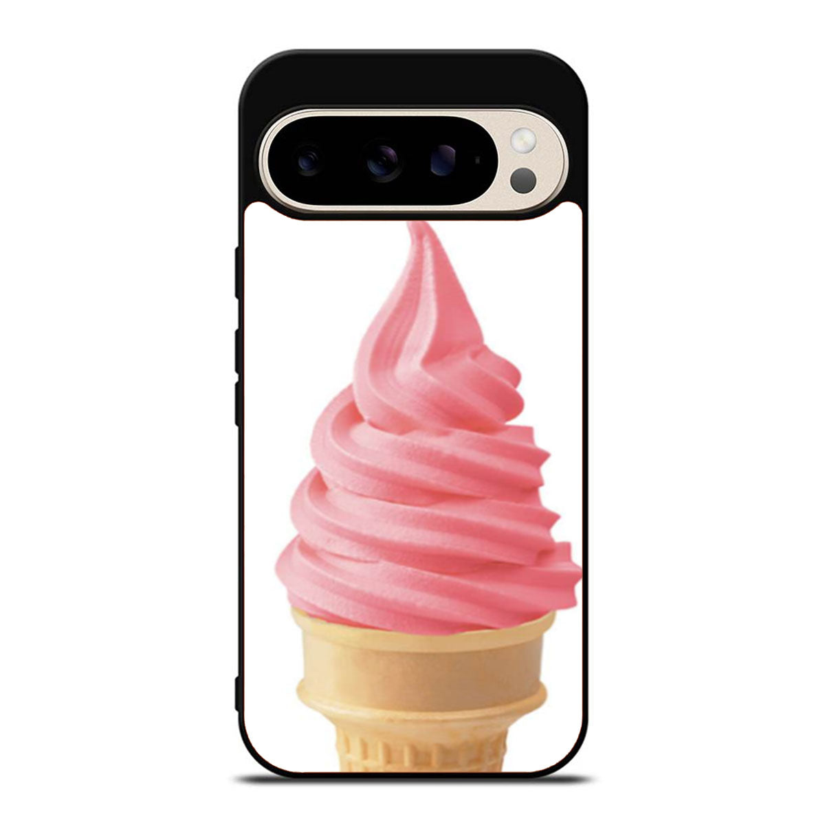 Ice Cream Cone Strawberry Google Pixel 9 Pro Case
