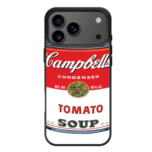 Iconic Campbells Condensed Tomato Soup iPhone 17 Pro Max Case